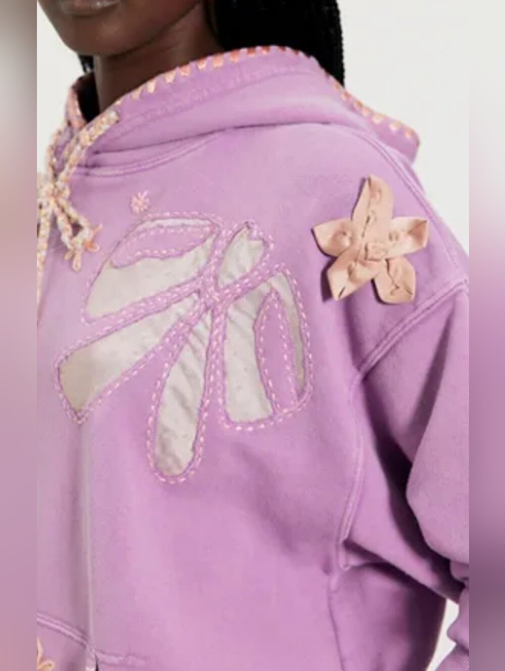 Free People Love Letters Hoodie. Retail Price $198. - Picture 4 of 8
